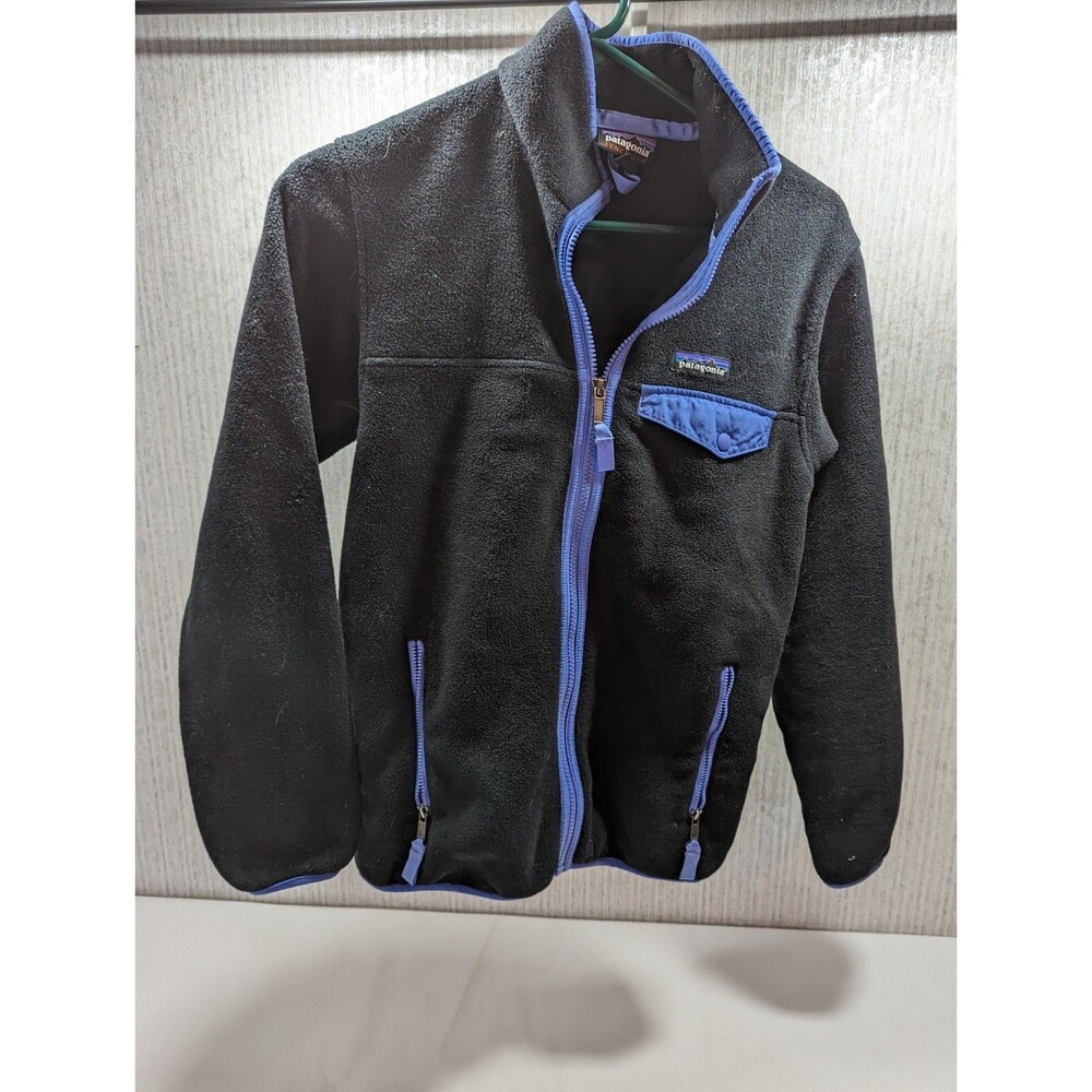 Patagonia Black And Blue Windbreaker Jacket Size XS